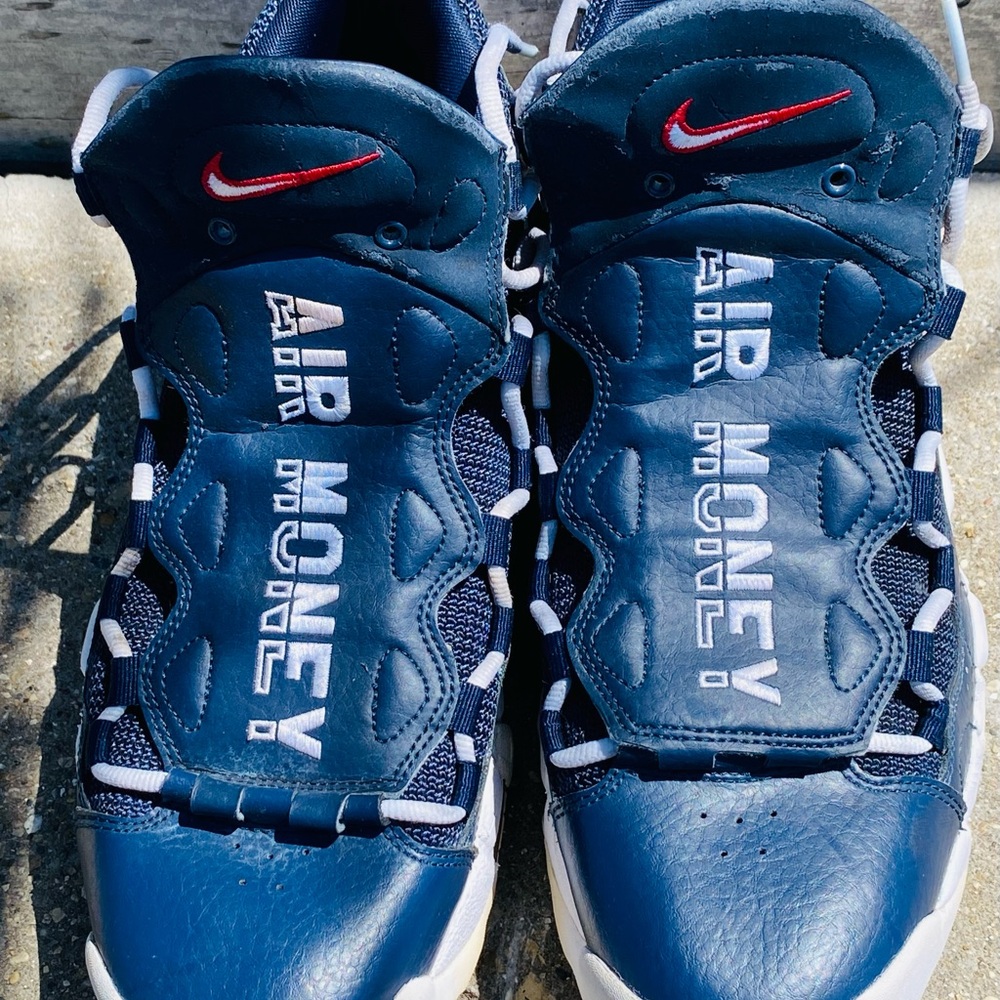 Nike Air More Money Obsidians